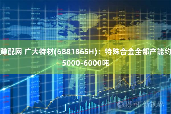 赚配网 广大特材(688186SH)：特殊合金全部产能约5000-6000吨